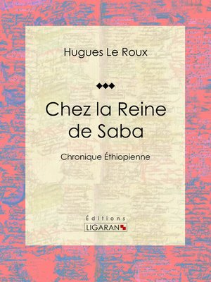 cover image of Chez la Reine de Saba